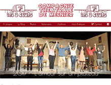 Tablet Screenshot of les-3-coups.ch